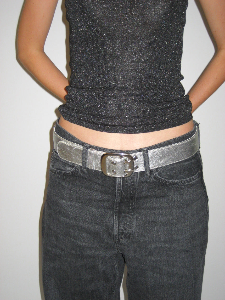 ETTA BELT | SILVER