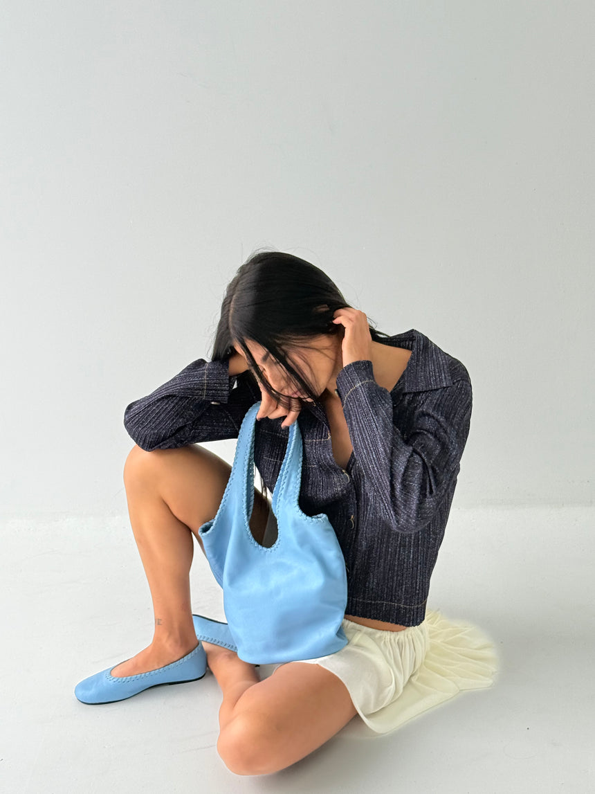 HATTIE TOTE | BLUE