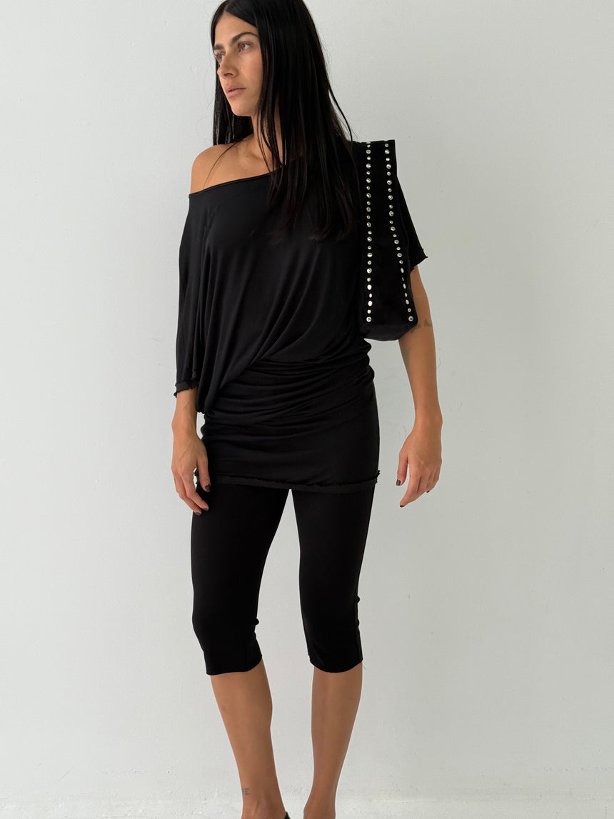 QUEENIE | BLACK SUEDE
