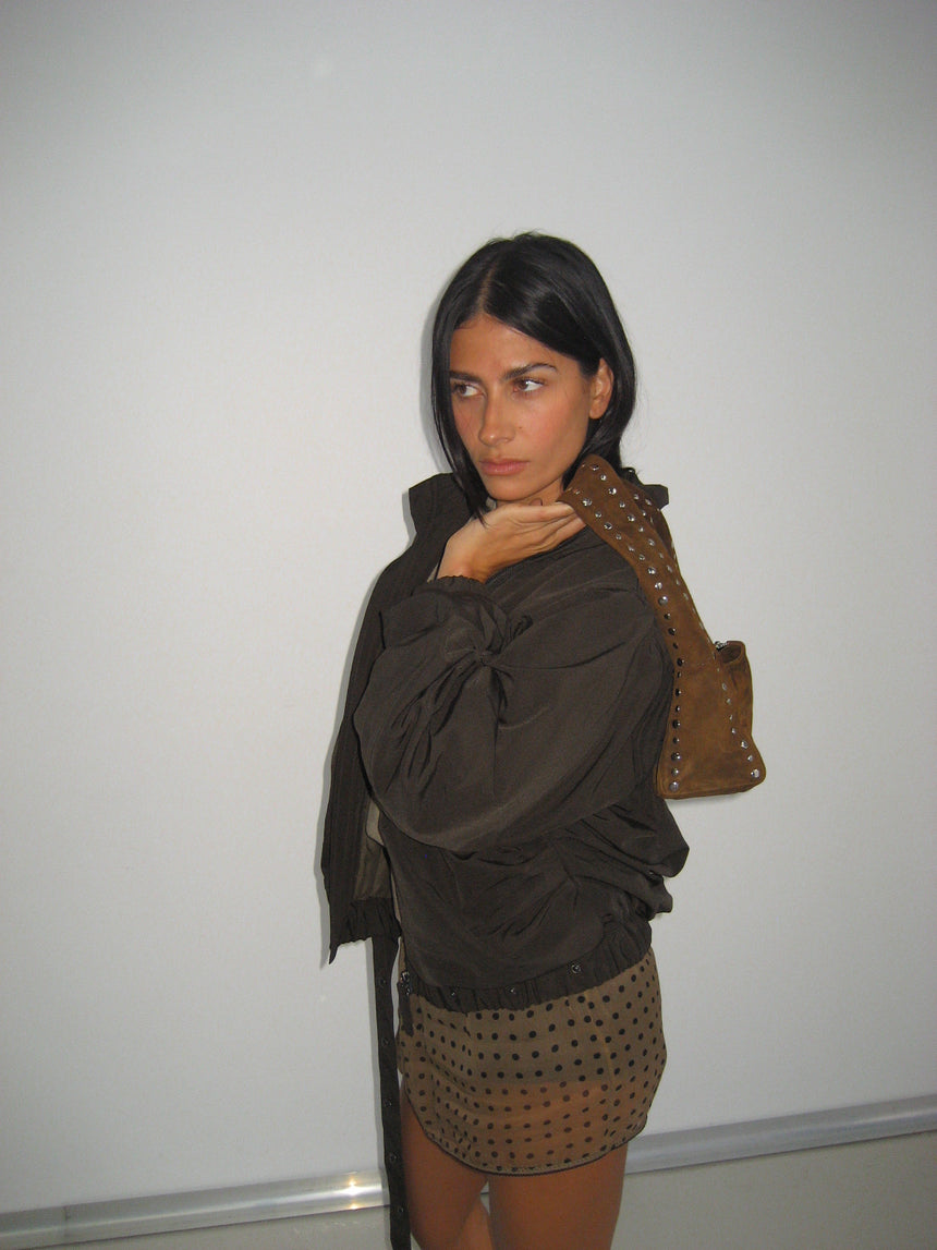 QUEENIE | BROWN SUEDE