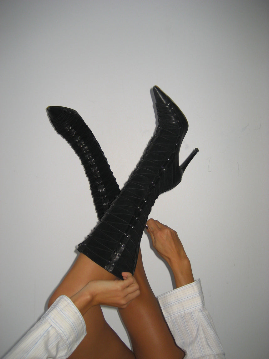 LASH BOOTS | BLACK